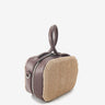 Maze taupe w raffia knit thumbnail